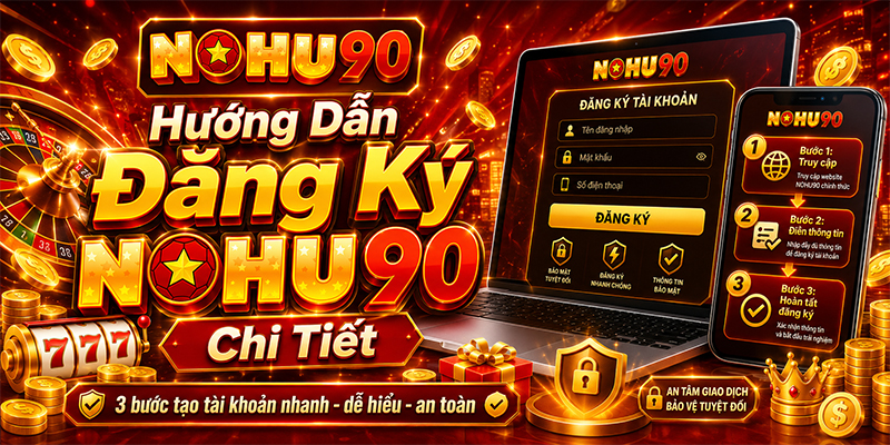 Hướng Dẫn Các Bước Đăng Ký NOHU90 Chi Tiết